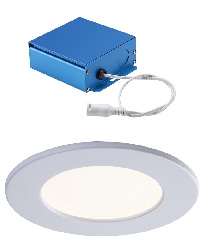 Liteline TL-SLM6-CCT5-90WH Recessed Light Kit, Specifications: 9 W Wattage, 800 Lumens, 3000 K Color Temperature