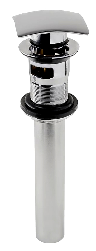 Plumb Pak PPC20425 Sink Drain, 1-1/4 in Connection, Brass, Chrome