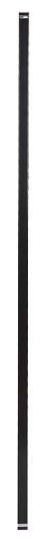 Regal SP-10-BL Railing Picket, Aluminum, Black, Powder-Coated