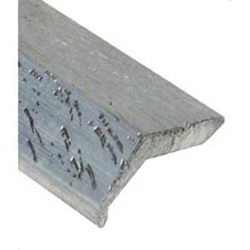 Shur-Trim FA2196HGA12 Molding Equalizer Edging, 12 ft L, 1-1/2 in W, Aluminum, Hammered Gold Anodized