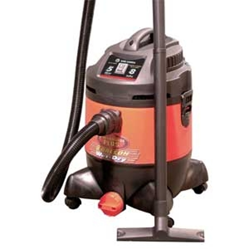 King Canada Performance Plus 8530LPN Wet and Dry Vacuum, 8 gal, 135 cfm Air, Cartridge, Foam, 254 W, 110 V