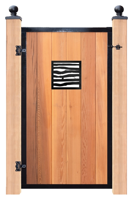 Nuvo Iron ACW75 Series Fence and Gate Insert, Specifications: Branch Type Insert, 11 in Dimensions, Aluminum/Steel
