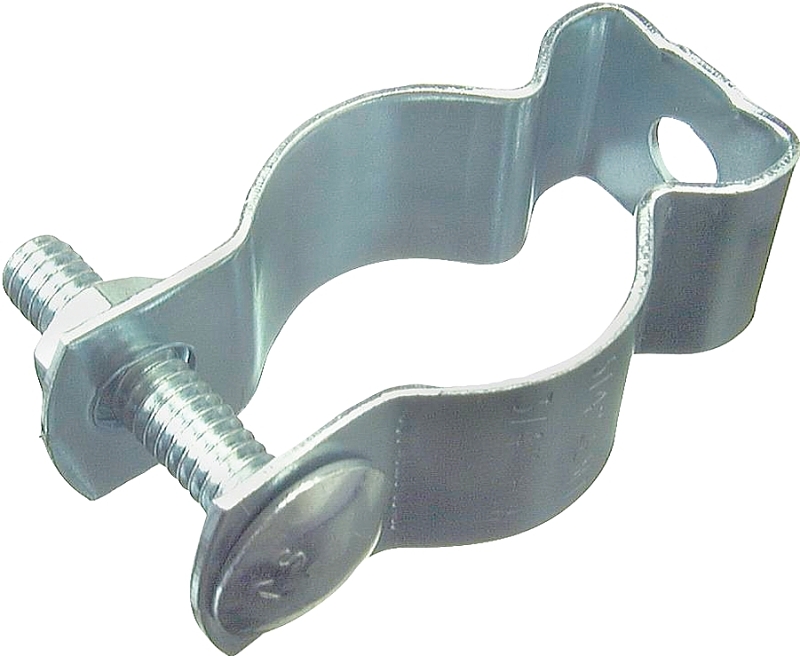 Halex 67860 Conduit Hanger, #6, Steel, Zinc-Plated