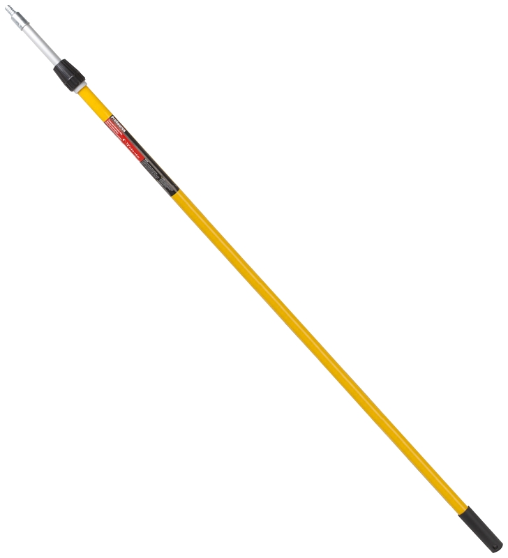 ProSource EP-207A23 Extension Pole, 6 to 12 ft L, Fiberglass Handle