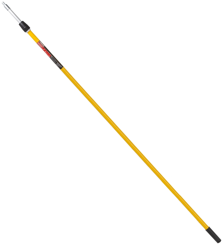 ProSource EP-207A24 Extension Pole, 8 to 16 ft L, Fiberglass Handle