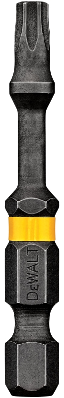Impact Ready DWA2TX25IRB Power FlexTorq Screwdriver Bit, T25, Torx, 1/4 in Hex Shank, 2 in L, S2 Chrome Molybdenum Steel
