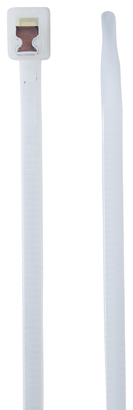 GB 45-314SC Cable Tie, Double-Lock Locking, 6/6 Nylon, Natural