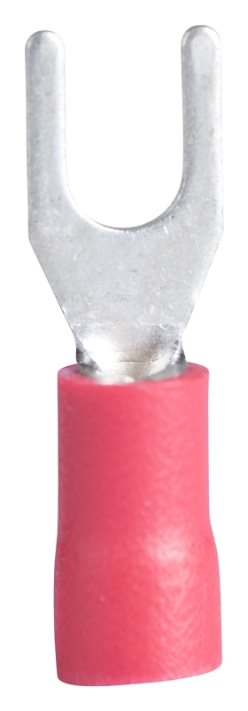 GB 20-112 Spade Terminal, 600 V, 22 to 18 AWG Wire, #8 to 10 Stud, Vinyl Insulation, Red