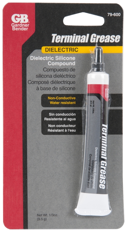 GB 79-600 Silicone Grease, 1/3 oz Tube, Gel