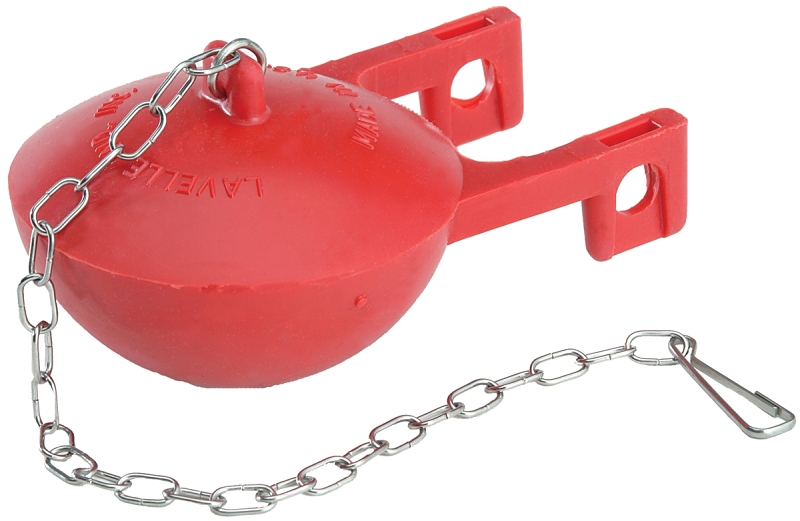 Korky Fits Series 58 Flush Ball Toilet Flapper, Specifications: 2 in Nominal Size, Rubber, Red, For: Kohler Toilets