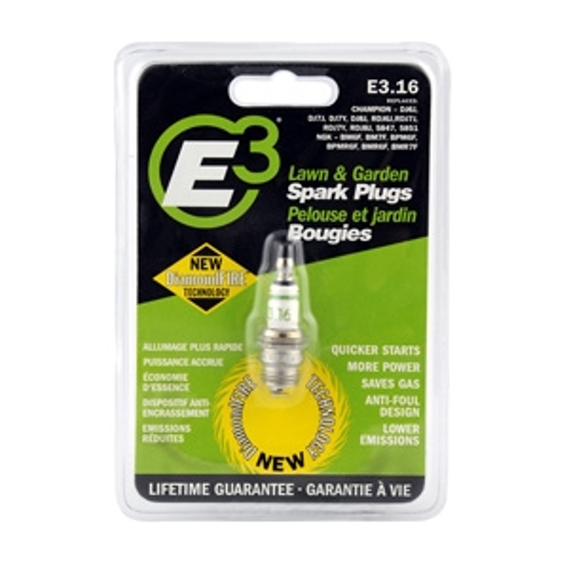 E3 E3.16F Spark Plug, For: Briggs & Stratton Engines