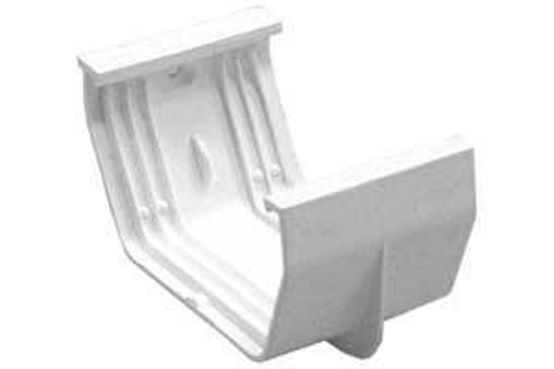Amerimax T0405 Gutter Spike, 4 in Gutter, Vinyl, White