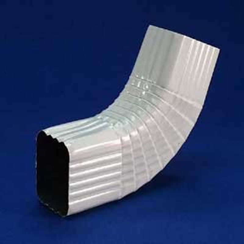 Amerimax 2526519 Gutter Side Elbow, Aluminum, Brown