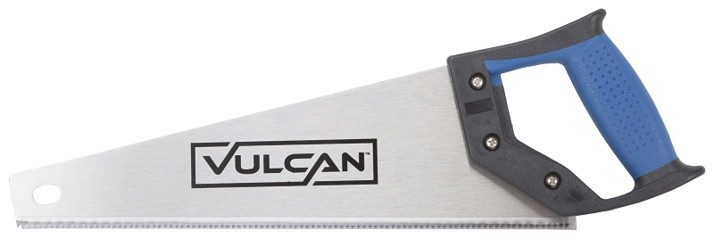 Vulcan JL-K11741 Handsaw, 14 in L Blade, 7 TPI TPI, Steel Blade, Soft Grip Handle, Plastic Handle