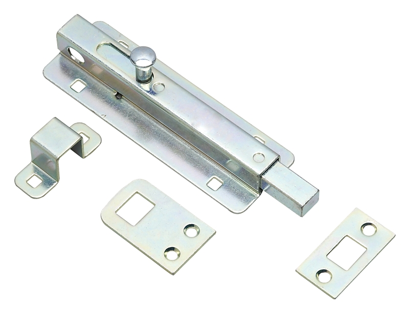 Onward 568XV Heavy-Duty Padlock Bolt, 19.5 mm Bolt Head, Steel, Zinc, 1 BAG, 8 in L