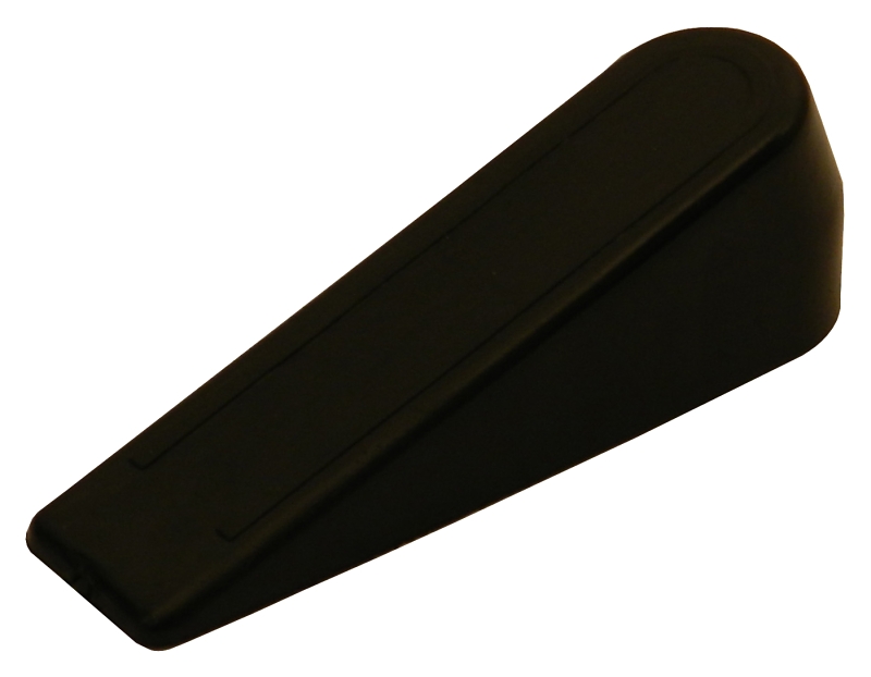 Onward 74PB Wedge Door Holder, 4 in L, 29.5 mm W, 31.6 mm H, Rubber