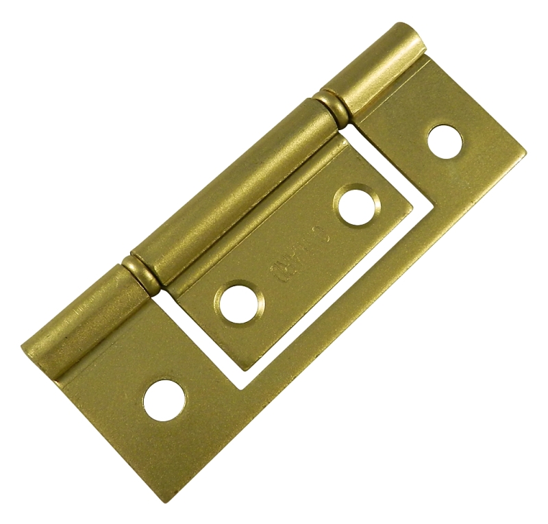 Onward 832BV Bi-Fold Hinge, Classic, 1-1/4 in W x 3 in H Dimensions, Steel, Brass, Fixed Pin