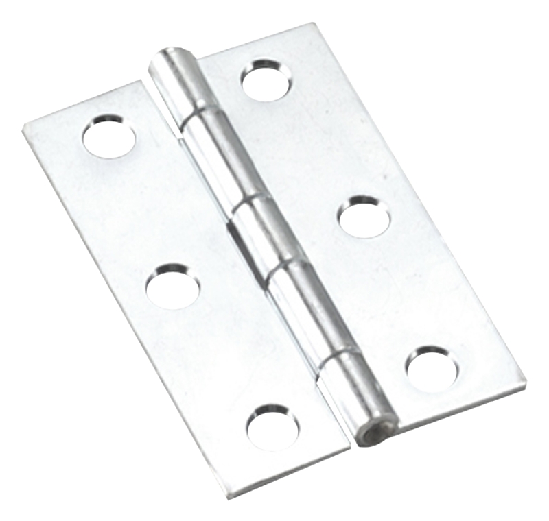 Onward 838XR Butt Hinge, 2-1/2 in H Frame Leaf, Steel, Non-Removable Pin, 1-5/8 in W x 2-1/2 in H Dimensions