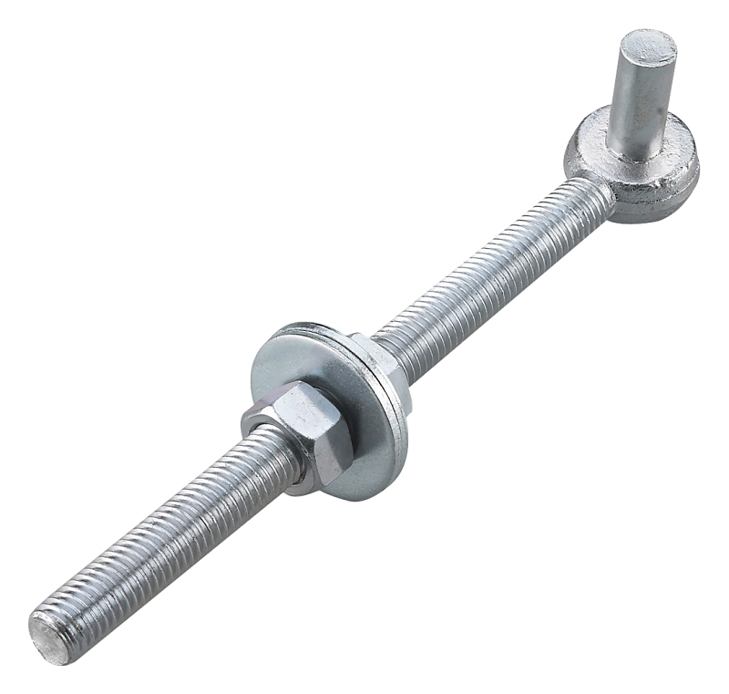 Onward 93234XBC Series Bolt Hook, Specifications: 200 lb Working Load, 3/4 in Dia x 10 in L Dimensions, Steel, Zinc