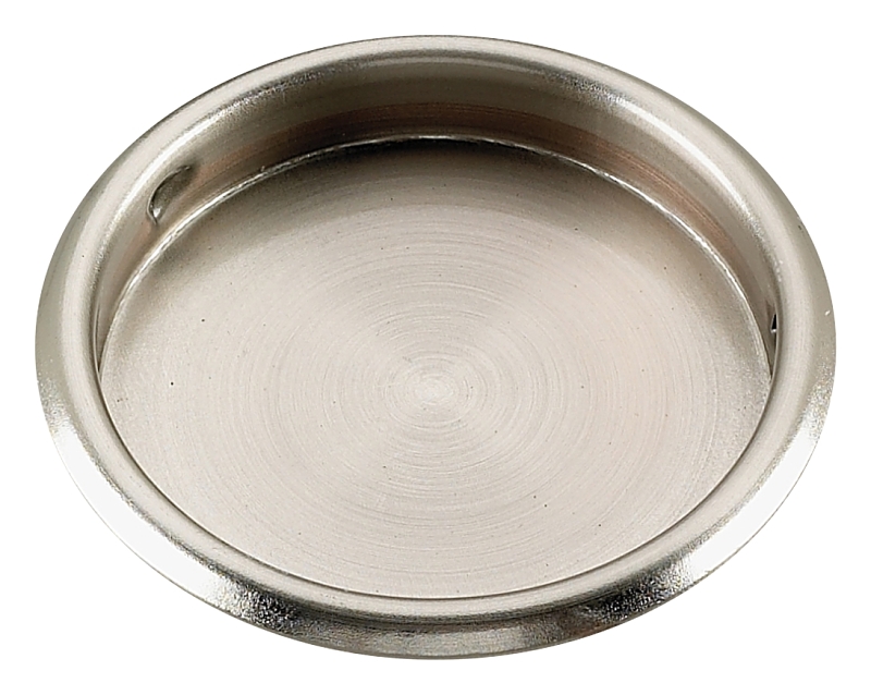 Onward 2345SNR Finger Pull, 2-1/8 in W, 8 mm D, Steel, Satin Nickel