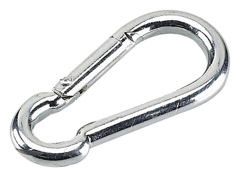 Onward 3061XBC Spring Snap Link, 100 lb Working Load, Steel, Zinc