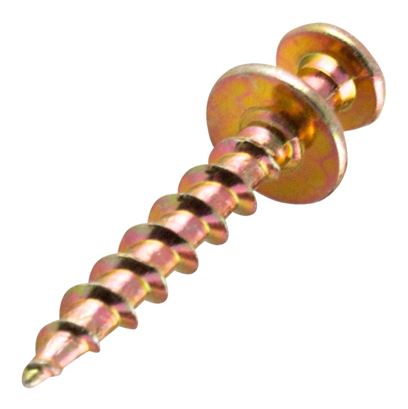 Onward Bear Claw 47085YZR Hanger, 100 lb, Metal, Zinc, Yellow, Stud/Wall, 1 in L, 10/PK