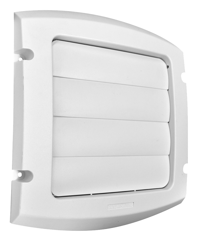 Dundas Jafine ProVent LC5WX Exhaust Cap, 5 in Connection, Plastic, White