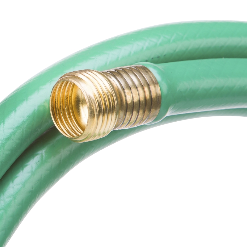Swan CLOLH5806FM Leader Hose, 5/8 in, 6 ft L, Female x Male, PVC, Green