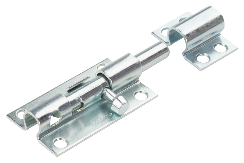 National Hardware N227-272 Barrel Bolt, Steel, Zinc, 1 BAG, 4 in L