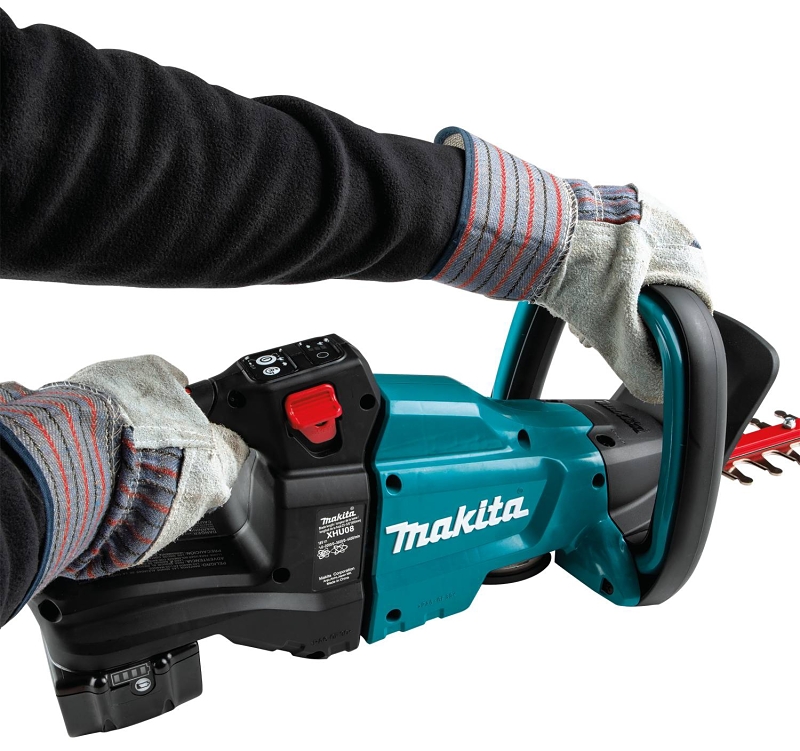 Makita XHU08T Cordless Hedge Trimmer Kit, Battery Included, 5 Ah, 18 V, Lithium-Ion, 3/8 in Cutting Capacity
