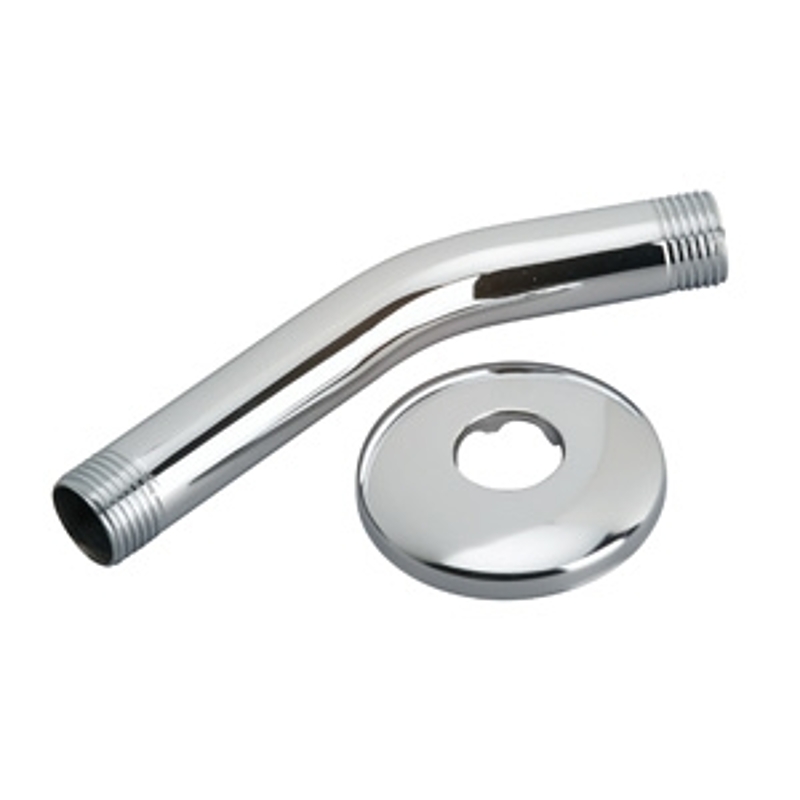 Moen M-Line M1700 Series Shower Arm and Flange, Brass, Chrome