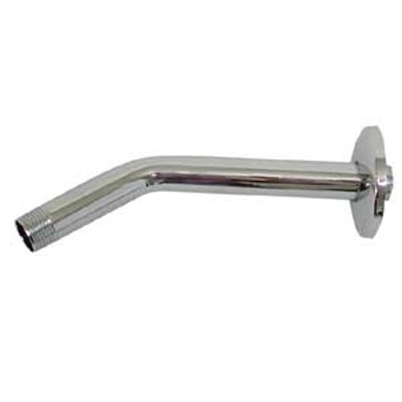 Moen M-Line M1710 Series Shower Arm and Flange, Brass, Chrome, 8 in Length