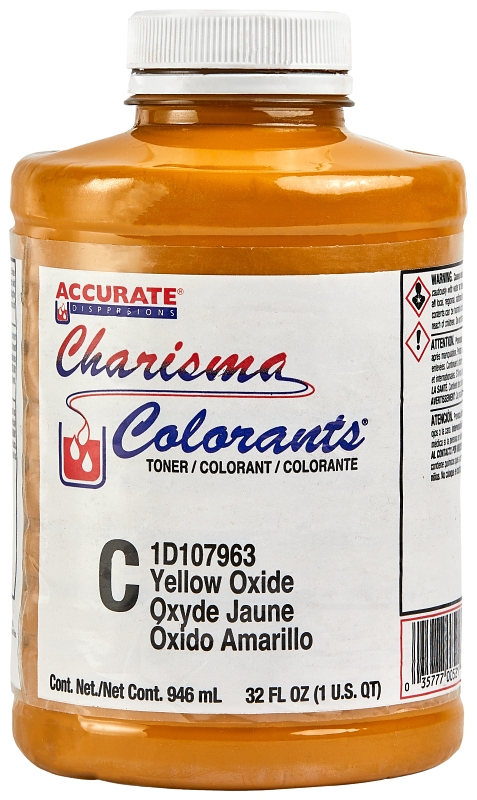Charisma ACC007963-14 Colorant, C-Yellow Oxide, 1 qt