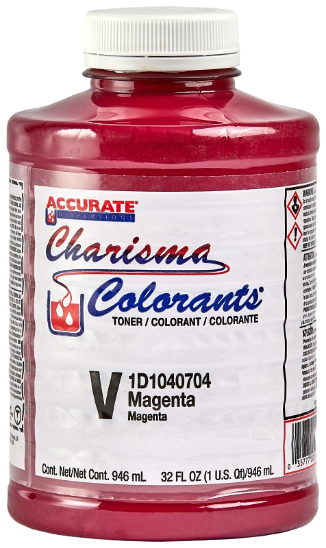 Charisma ACC040704-14 Colorant, V-Magenta, 1 qt