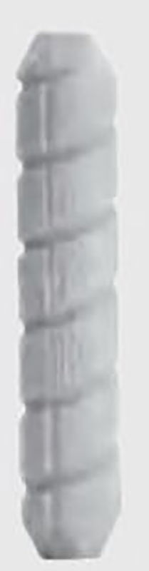 ALEXANDRIA Moulding DP004-R0CB Spiral Groove Dowel Pin, 1/2 in Dia, 2 in L, Wood