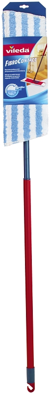 Vileda Fibro Contact 126443 Mop, Microfiber Head, Aluminum Handle