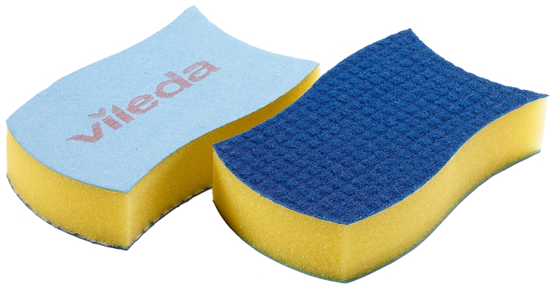 Vileda Scrunge 122221 Scouring Pad, 4 PK