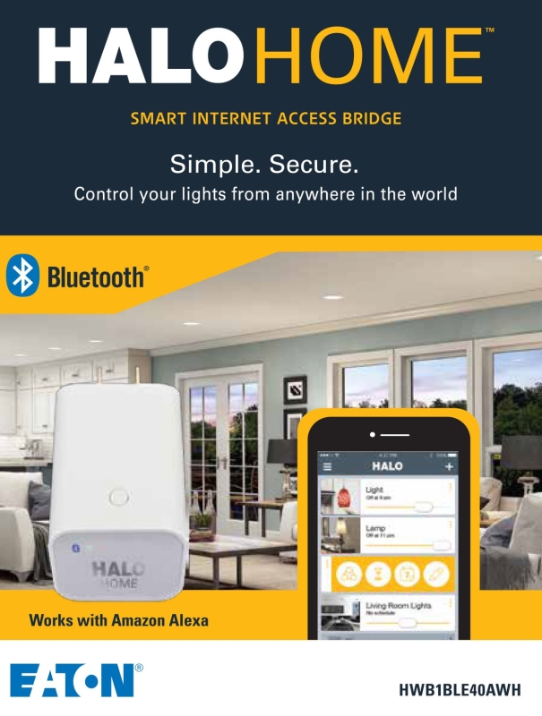 Halo HWB1BLE40AWH Internet Access Bridge, 110/120 V, White