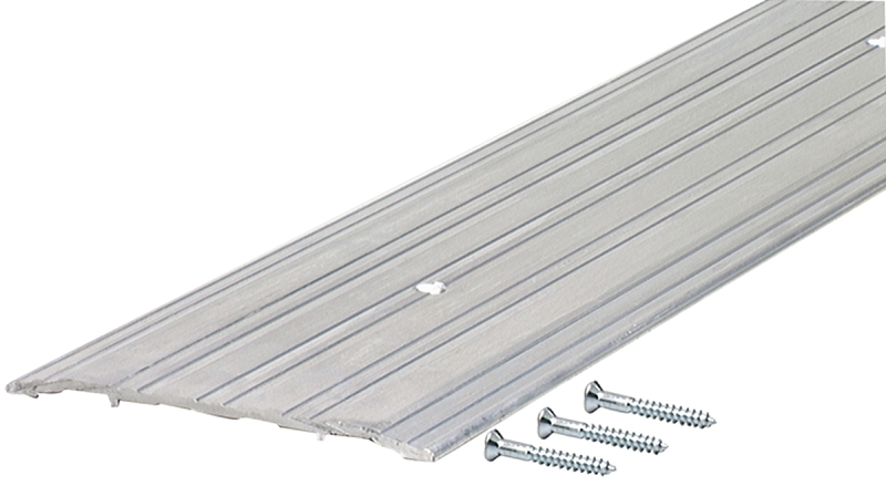 M-D TH042 69808 Saddle Threshold, 72 in L, 5 in W, Aluminum, Mill