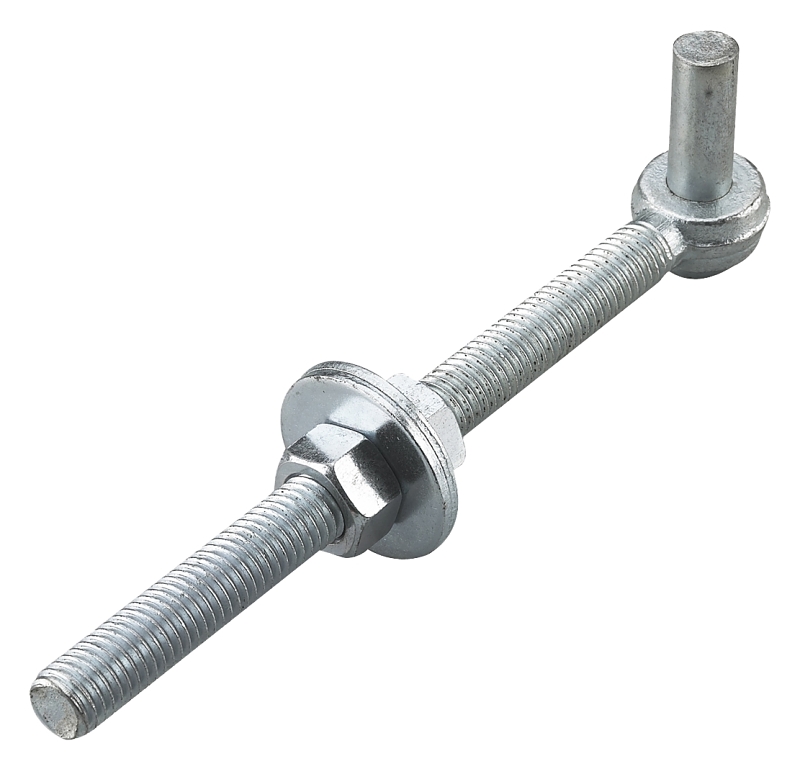 Onward 93212XBC Series Bolt Hook, Specifications: 100 lb Working Load, 1/2 in Dia x 6 in L Dimensions, Steel, Zinc