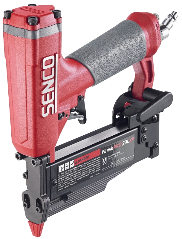Senco FinishPro Series 8L0001N Headless Pinner, 126 Magazine, Paper Collation, 1/2 to 2 in Fastener, 1.2 scfm Air