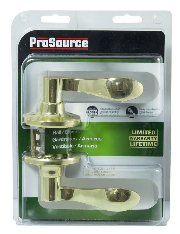 ProSource LYE703V-PS Passage Lever, Zinc, Reversible Hand, 3 Grade