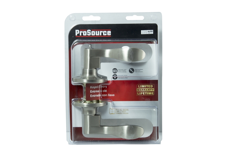ProSource LYEX200V-PS Entry Lever, Zinc, Reversible Hand, 3 Grade