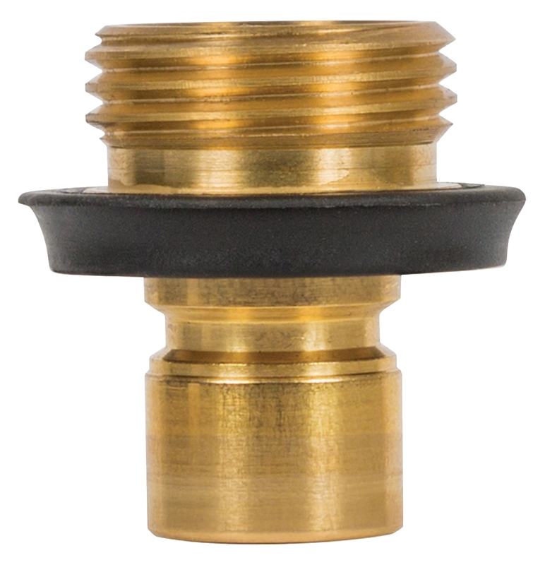Gilmour 871514-1001 Quick Connect Set with Shut Off, Male Threaded, Metal/Rubber
