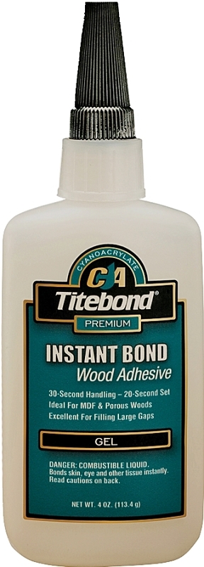 Titebond 6232 Wood Glue, Clear, 4 oz Bottle