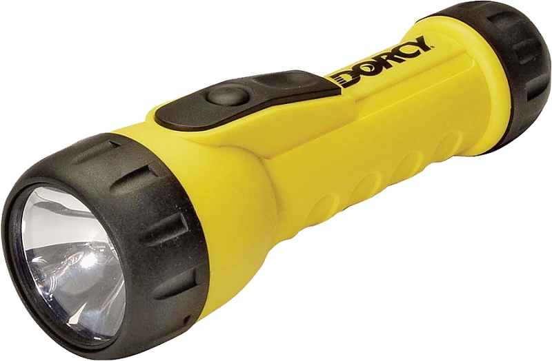 yellow light flashlight