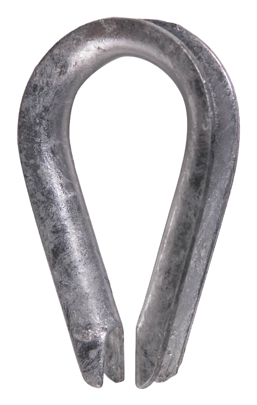 Ben-Mor 70223 Standard Thimble, 5/16 in Dia Cable, Galvanized