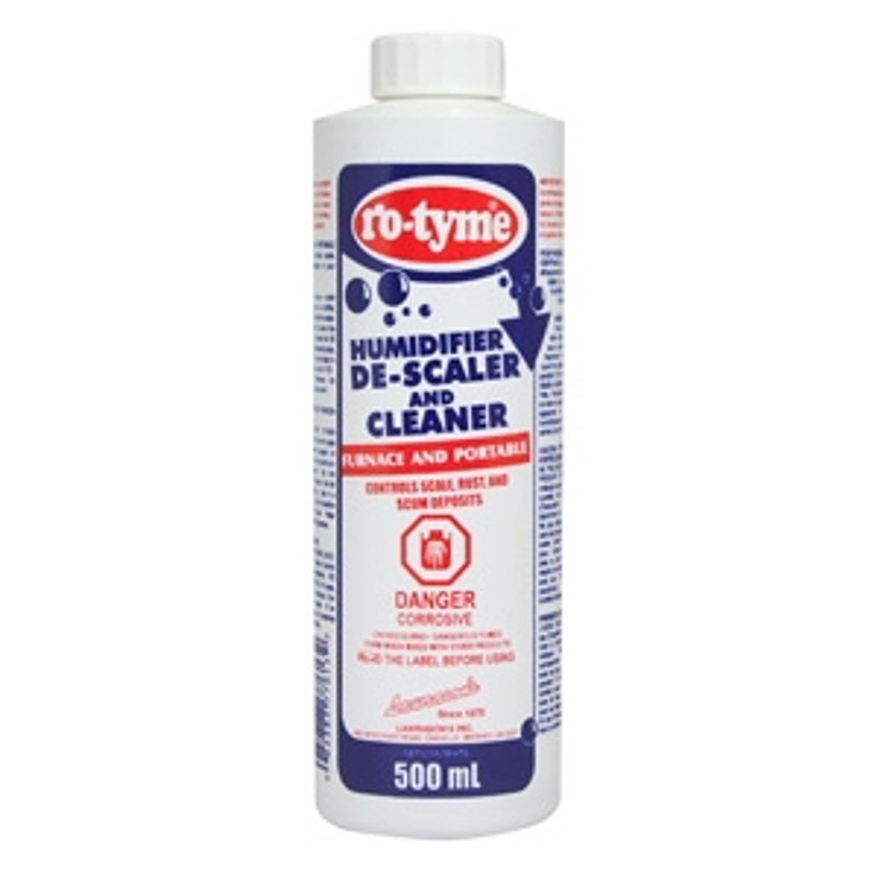 Ro-tyme 77613 Humidifier Descaler, Liquid, Blue, Mild Acidic, 500 mL