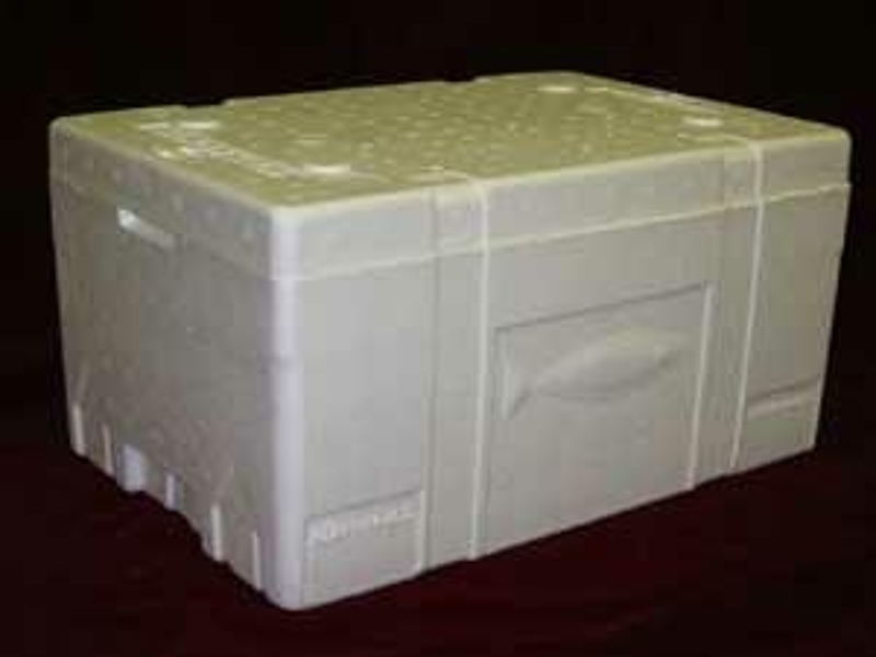 Polymos Seapak X1509 Food Insulation Container, 18 L Cooler, EPS, White