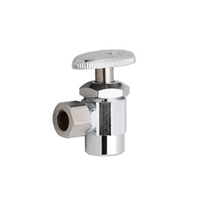 Moen M-Line Series M4650BL Angled Shut-Off Valve, 3/8 x 1/2 in Connection, Compression x Sweat